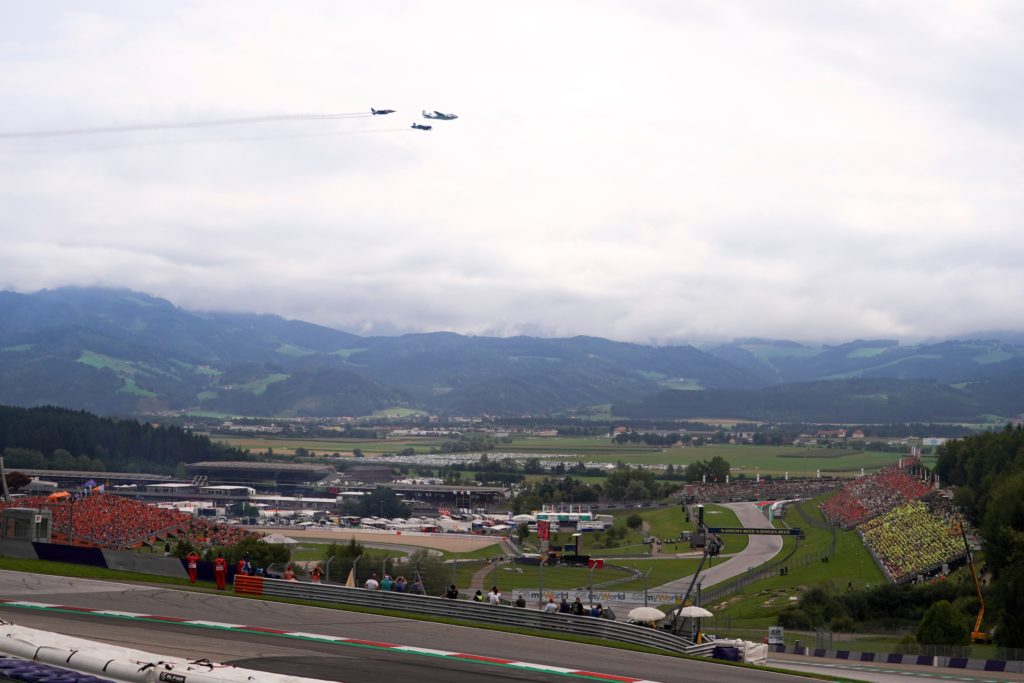 A general view of the Red Bull Ring ahead of the 2019 MotoGP Austrian Grand Prix