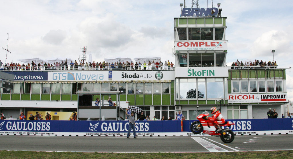 Italian Ducati rider Loris Capirossi cro