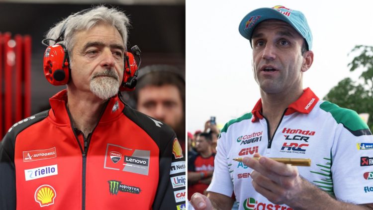 Split of Luigi Dall'Igna and Johann Zarco.