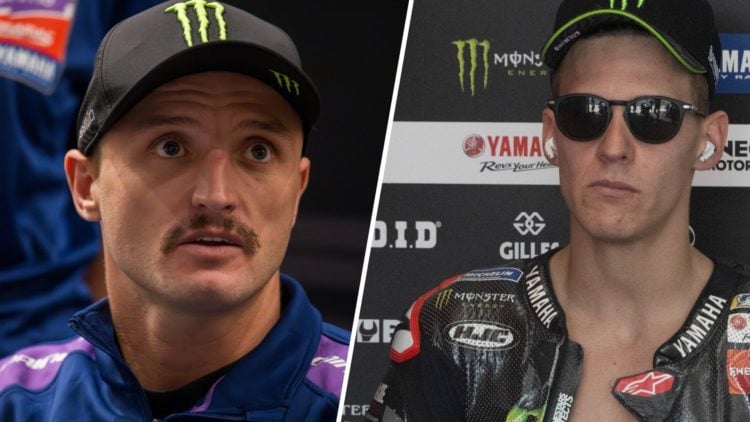 Pramac rider Jack Miller speaks to the media and Yamaha rider Fabio Quartararo prepares for the Qatar Grand Prix
