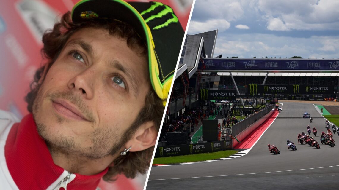 Valentino Rossi is the most successful rider at the British GP.