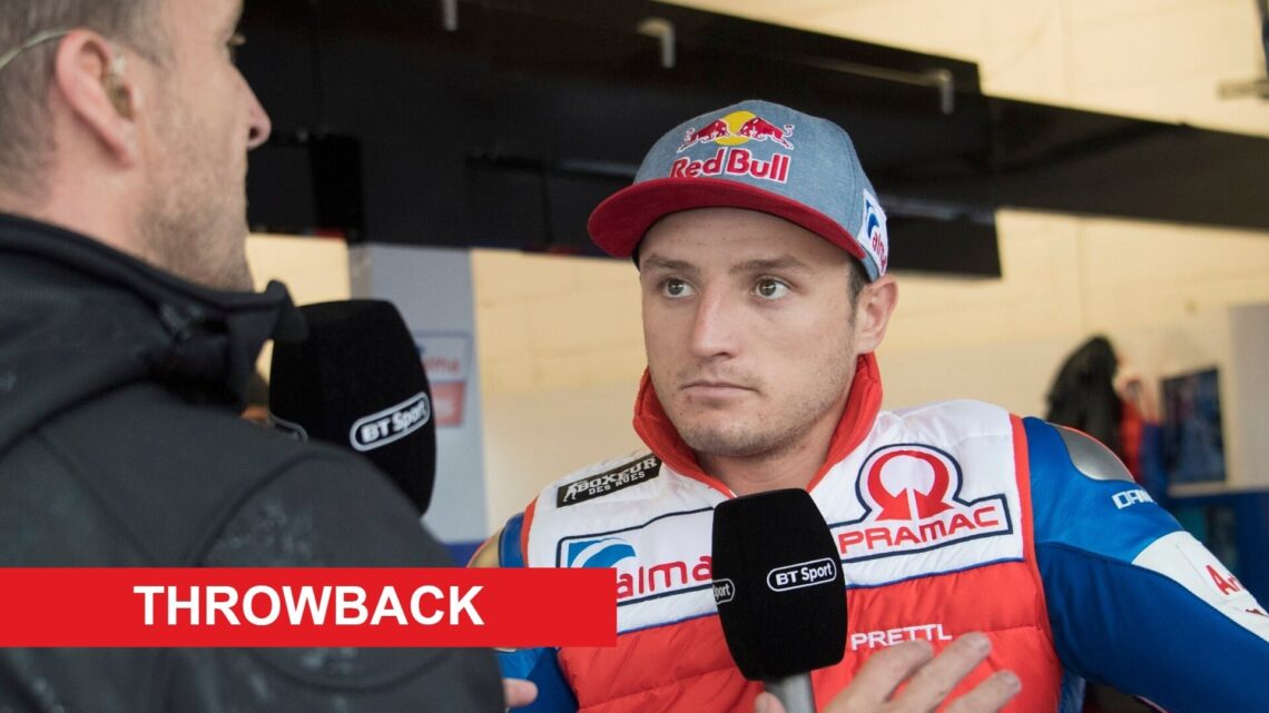 Jack Miller of Pramac at the 2018 British Grand Prix