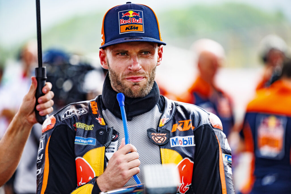 Brad Binder of KTM at the 2025 Indonesian Grand Prix