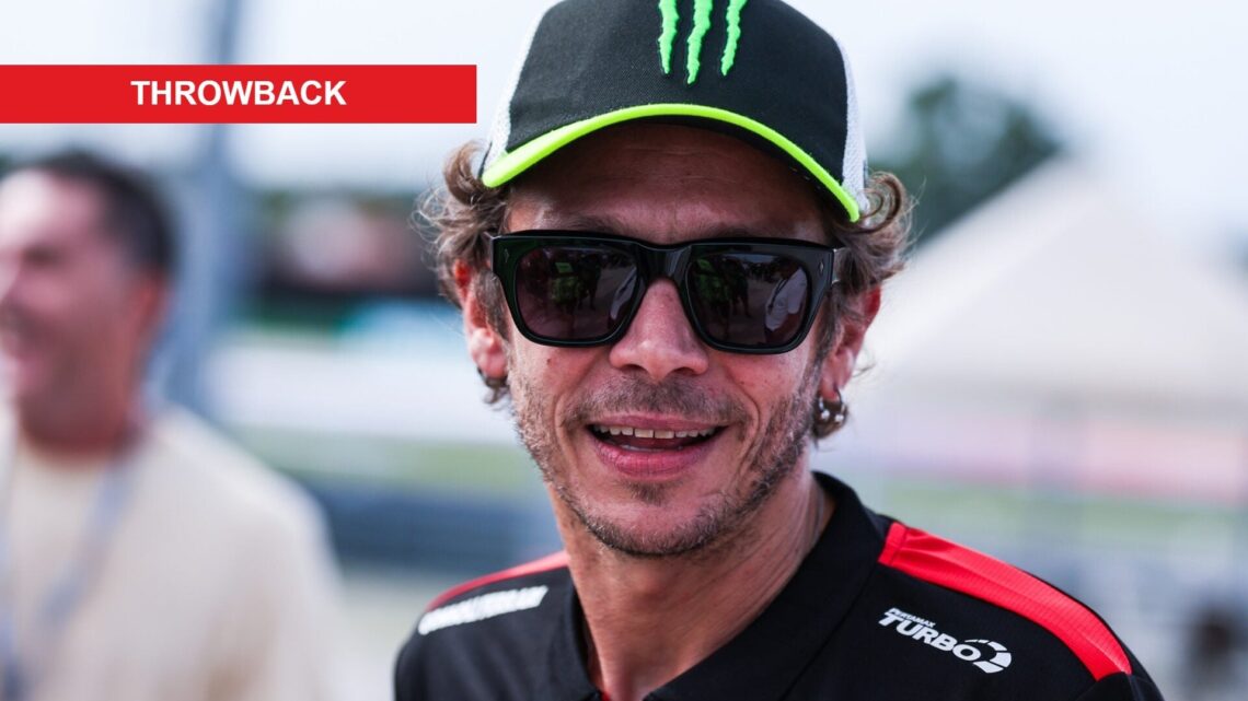 Valentino Rossi at the 2025 San Marino Grand Prix