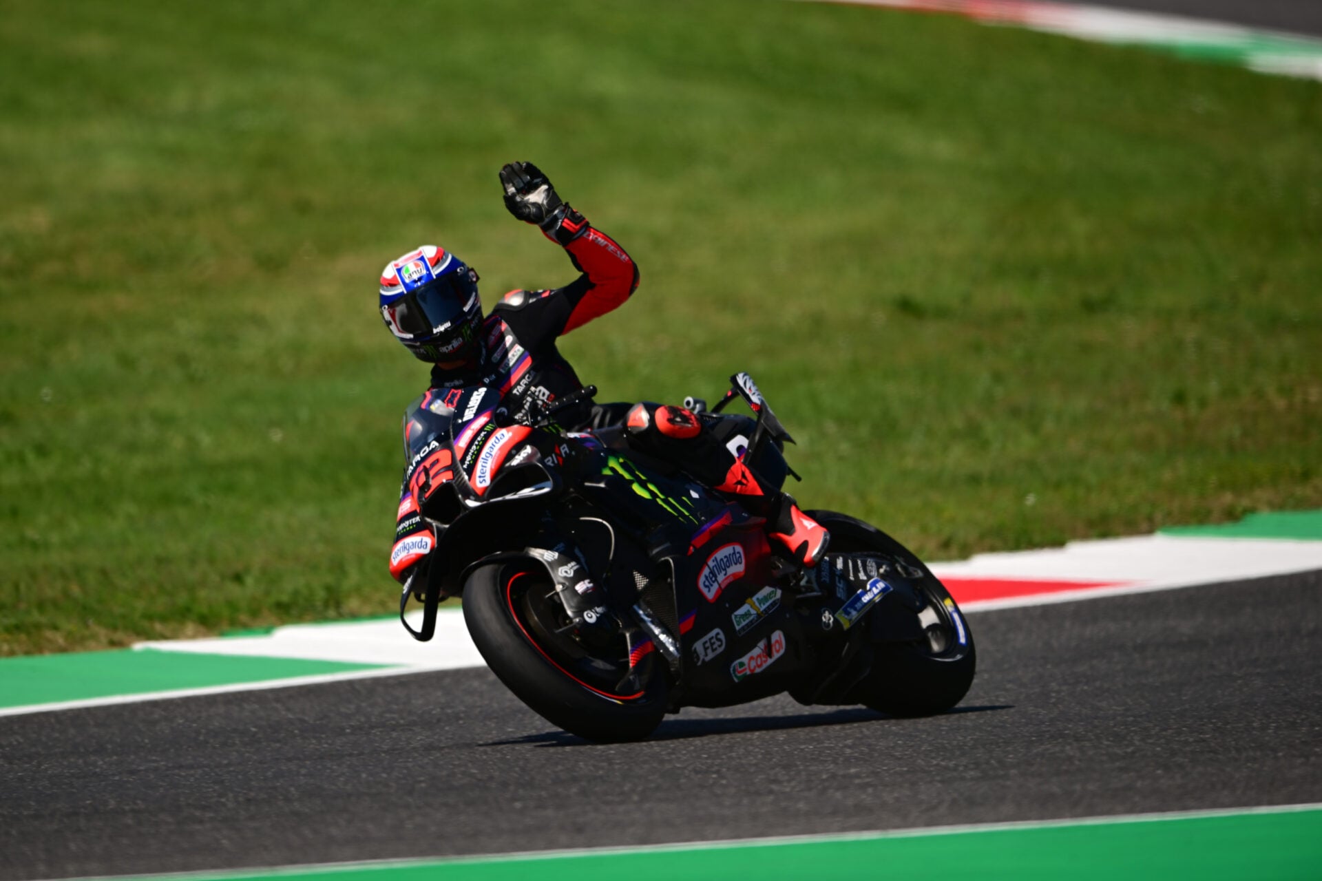 Aprilia taunted Ducati with bike sticker before Bezzecchi won Italian GP