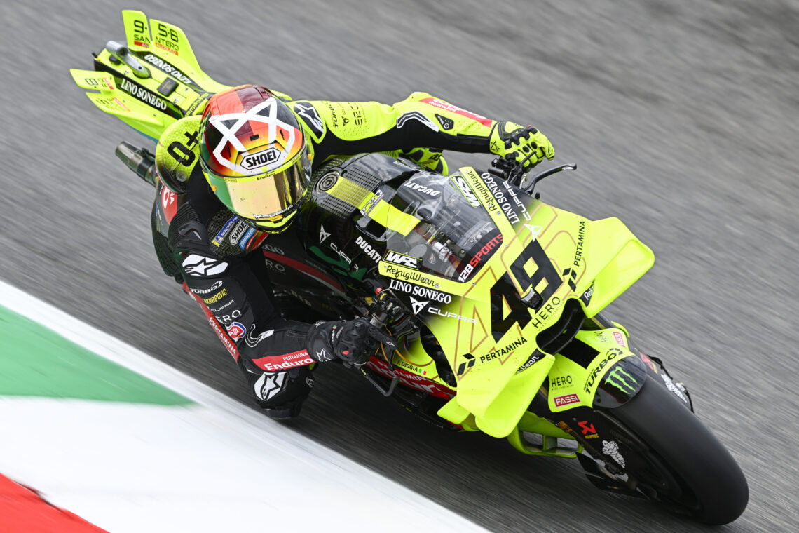49 during free practice ahead of the MotoGP of Italy at Mugello Circuit on May 29, 2026 in Scarperia, Italy. (Photo by Gold & Goose Photography/Getty Images