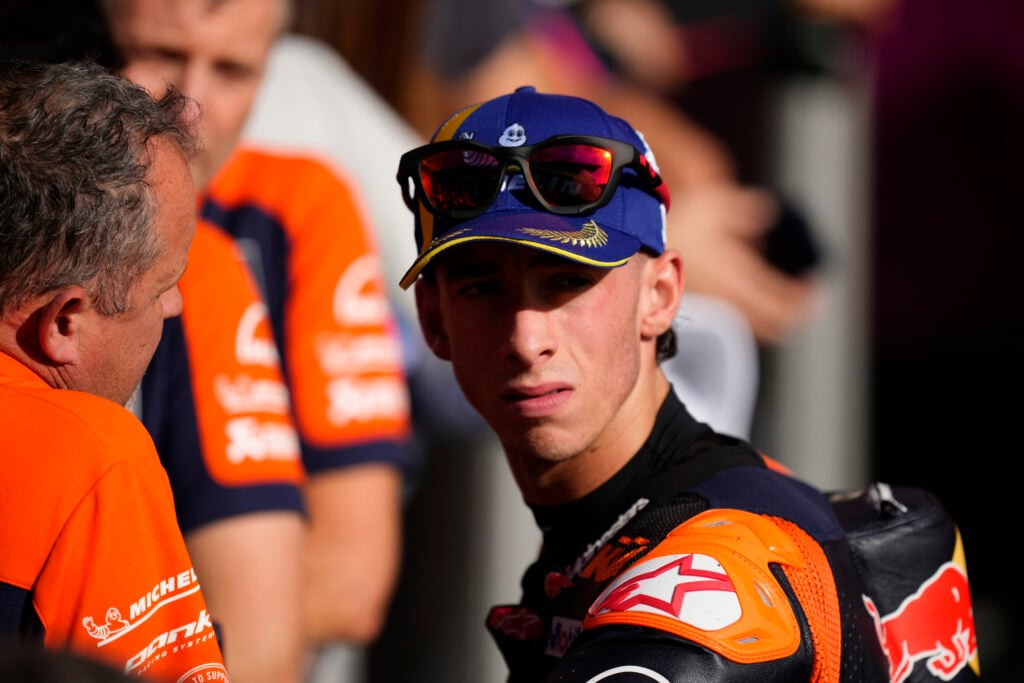 KTM's Pedro Acosta at the MotoGP Portuguese Grand Prix.