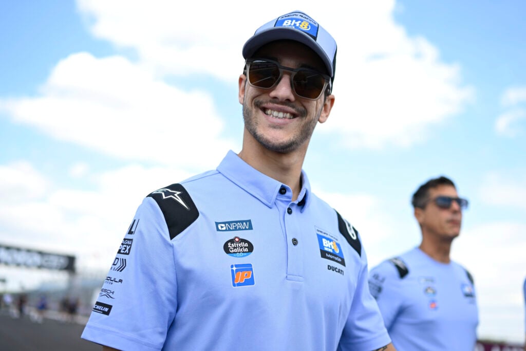 Gresini's Iker Lecuona on the grid for the 2026 Hungarian Grand Prix