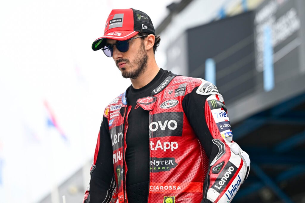 Francesco Bagnaia of Ducati at the 2026 Dutch Grand Prix