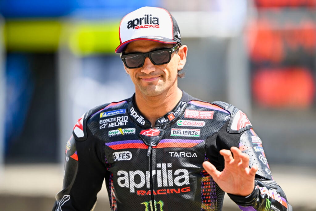 Jorge Martin of Aprila ahead of the German Grand Prix.